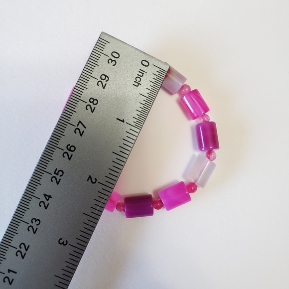 Genuine 12mm Natural Agate Streatchy Bracelet Tibetan Buddha Hand String - Picture 4 of 6